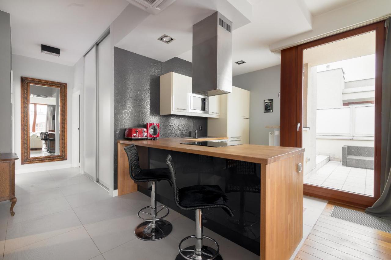 Hlonda Deluxe Apartment With Terrace วอร์ซอ ภายนอก รูปภาพ